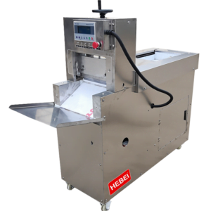 Máy thái thịt đông lạnh hai cuộn