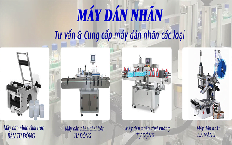 banner máy dán nhãn