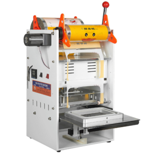 Máy dán miệng hộp bán tự động