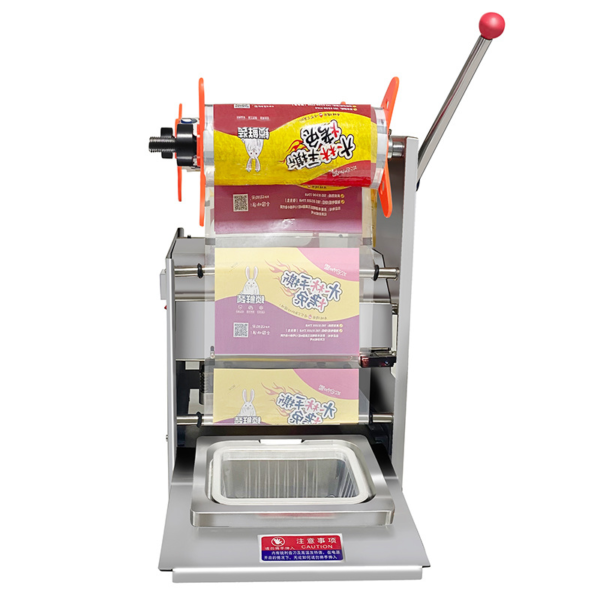 Máy dán miệng hộp bán tự động