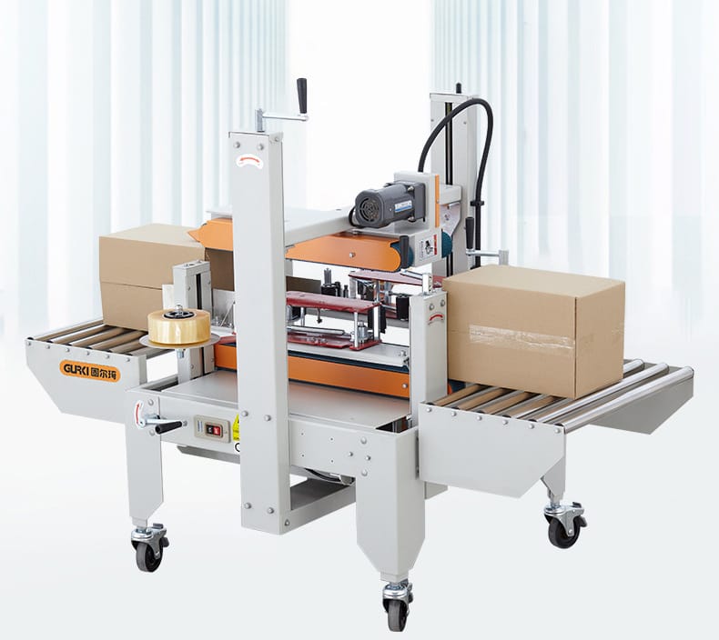 Máy dán thùng carton 2 mặt