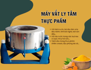 báo giá máy vắt ly tâm thực phẩm