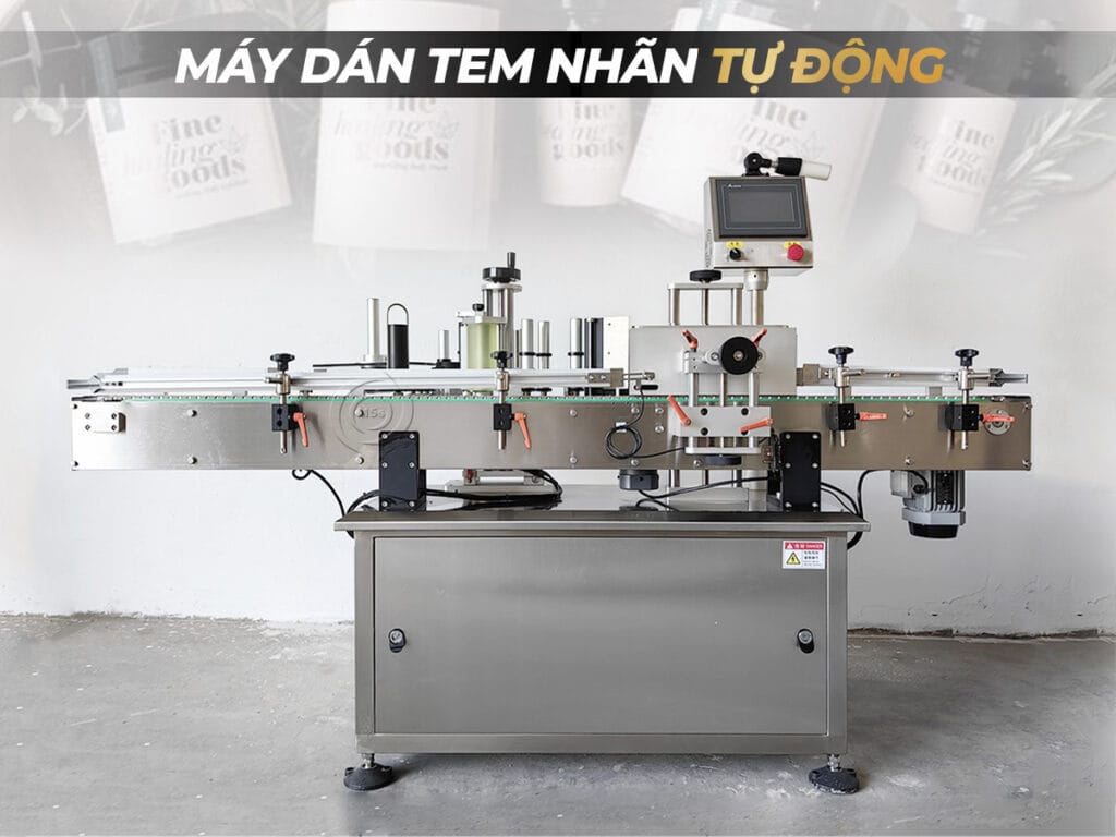 máy dán tem nhãn tự động