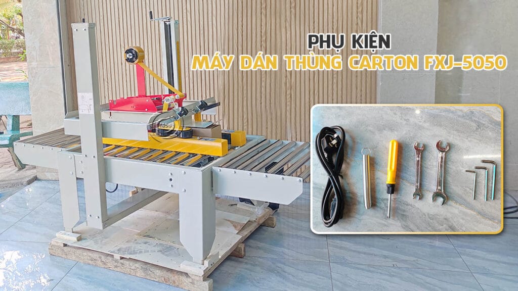 máy dán băng dính tự động