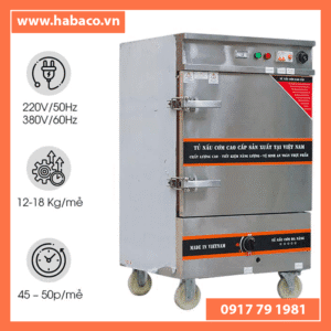 Tủ hấp 6 khay
