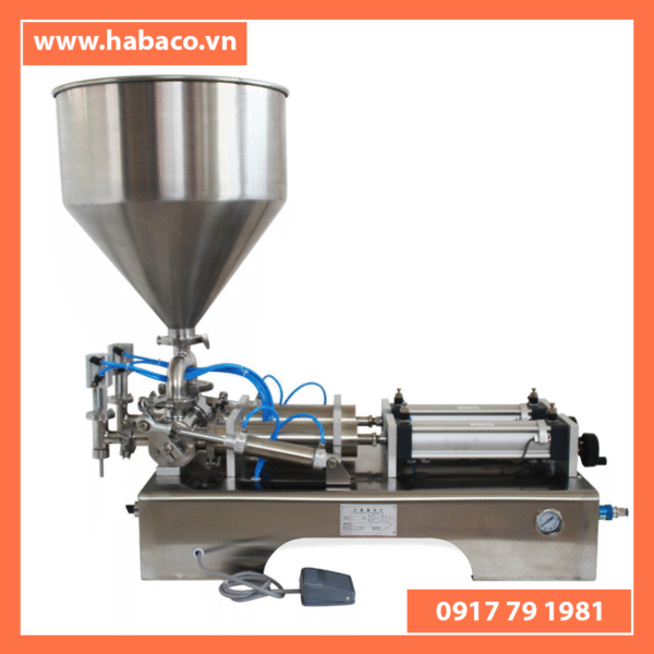 máy chiết rót 2 vòi tự động