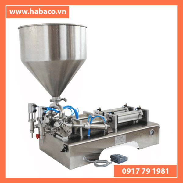 máy chiết rót 2 vòi công nghiệp