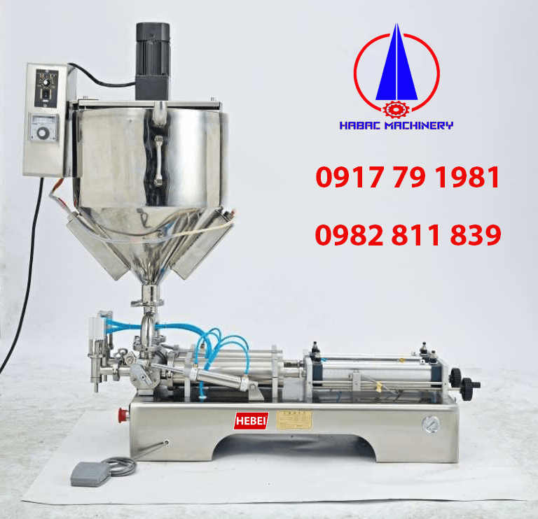 máy chiết rót dạng sệt