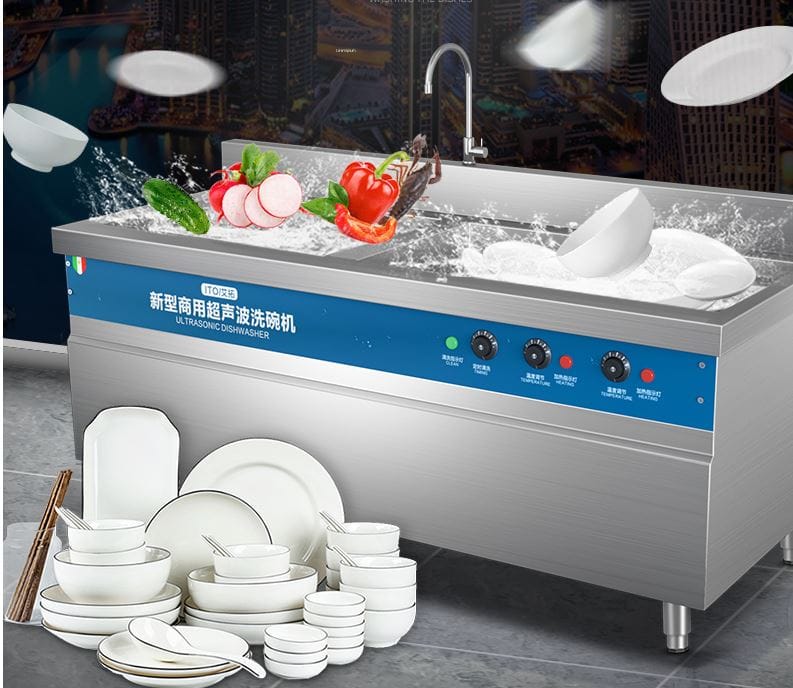 máy rửa bát sóng siêu âm