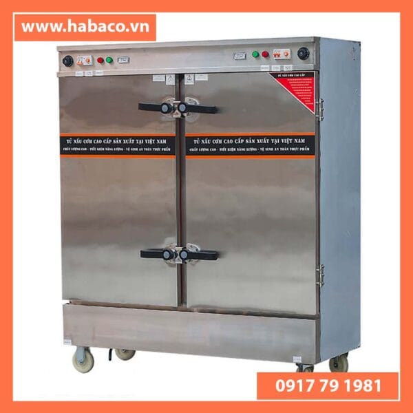 tủ hấp 24 khay