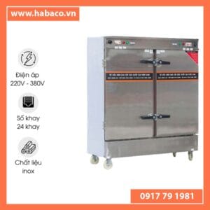 tủ hấp 24 khay