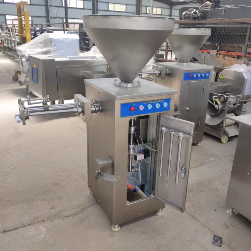 Máy Nhồi Xúc Xích Định Lượng Khí Nén Tự Động Liên Tục