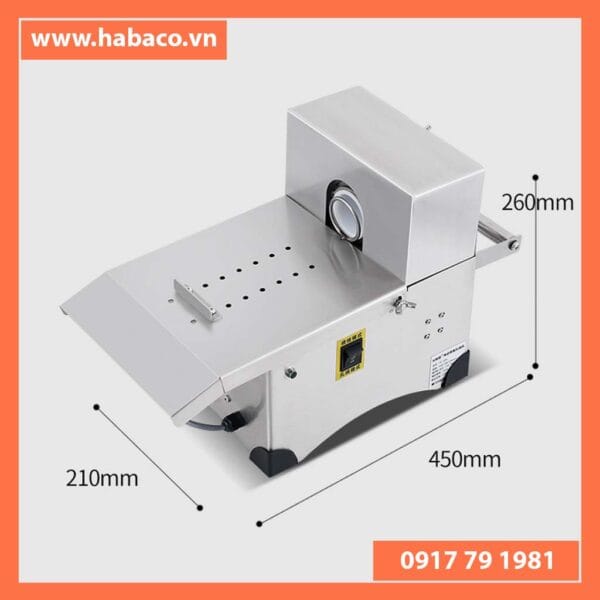 máy buộc xúc xích dùng điện